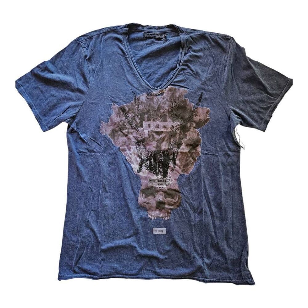 Second Sunday Men's Vintage Look Tee Blue XLarge